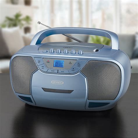 bluetooth cd cassette player|jensen cd and cassette player.